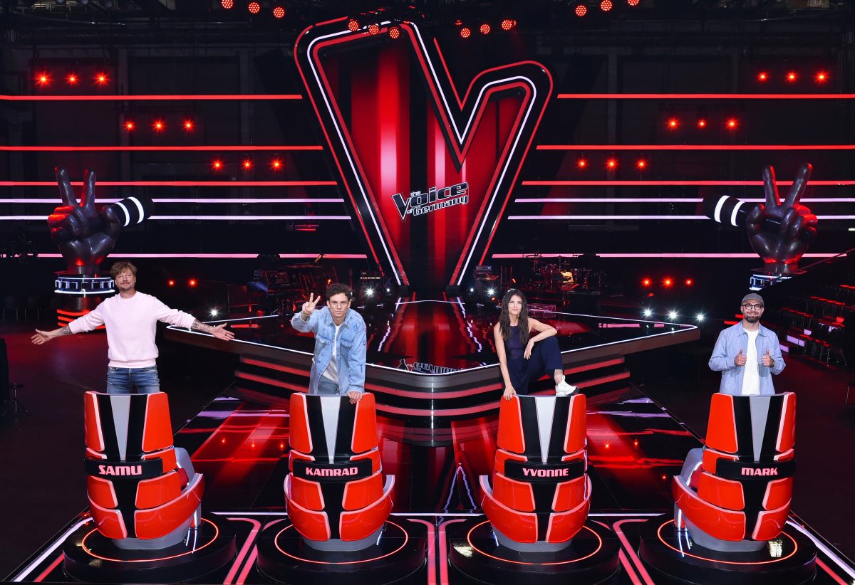 The Voice of Germany ist mit Mark Forster, Kamrad, Yvonne Catterfeld und Samu Haber in die neue Staffel gestartet.