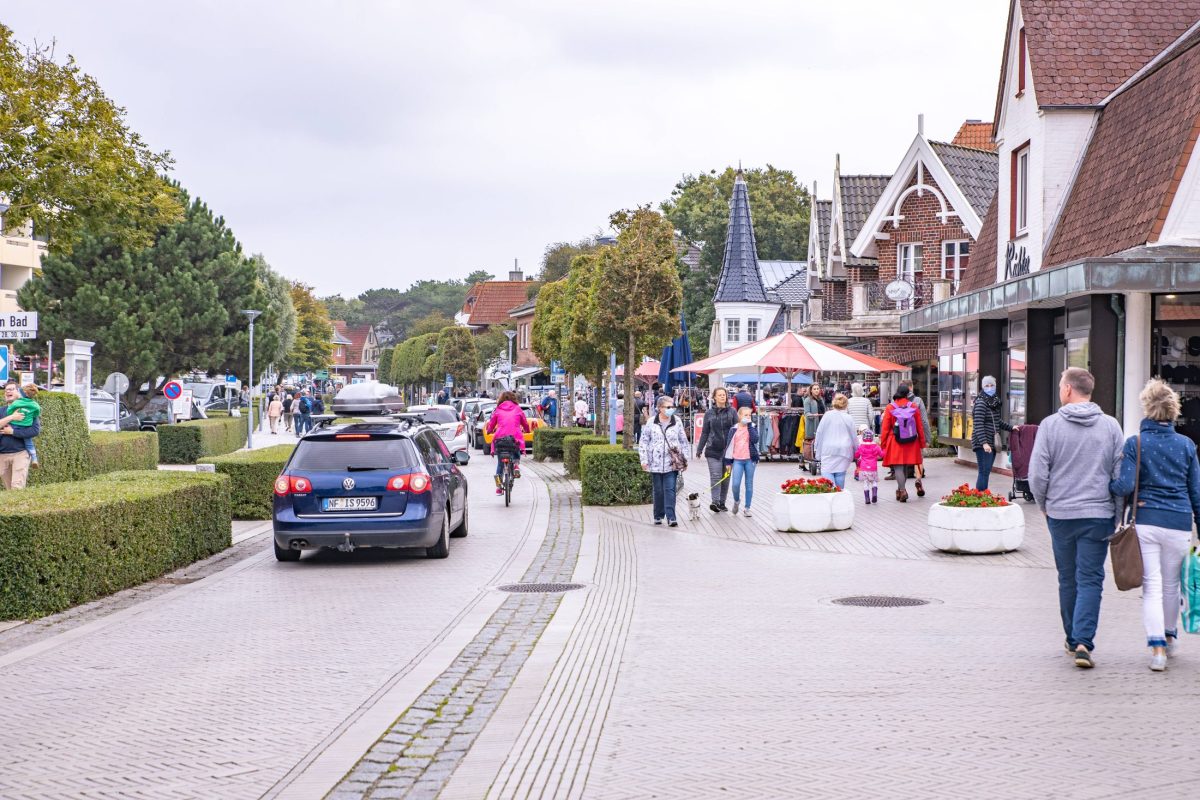 Die Promenade von St. Peter-Ording.