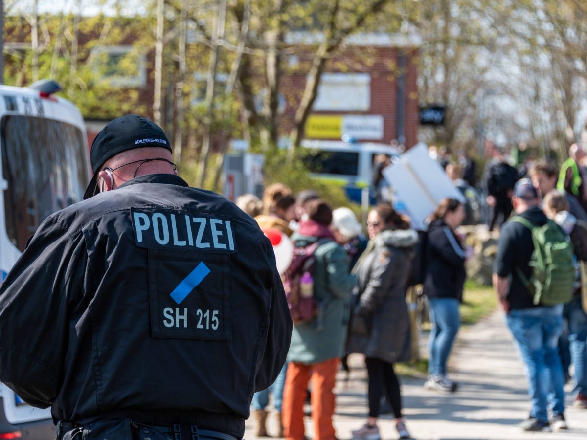 Die Polizei in Kiel, Symbolbild