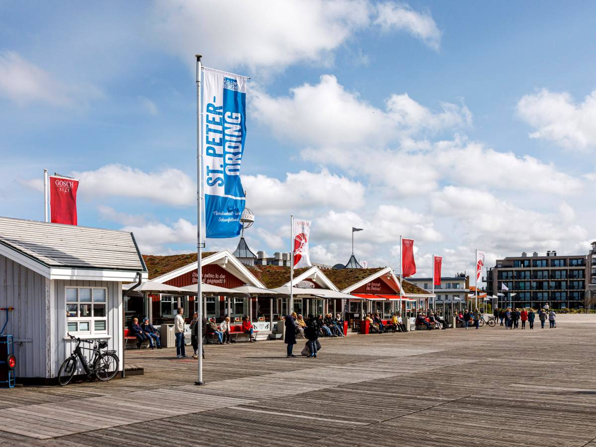 Die Gemeinde St. Peter-Ording an der Nordsee.