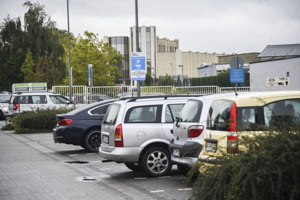 Ein Parkplatz, Symbolbild.