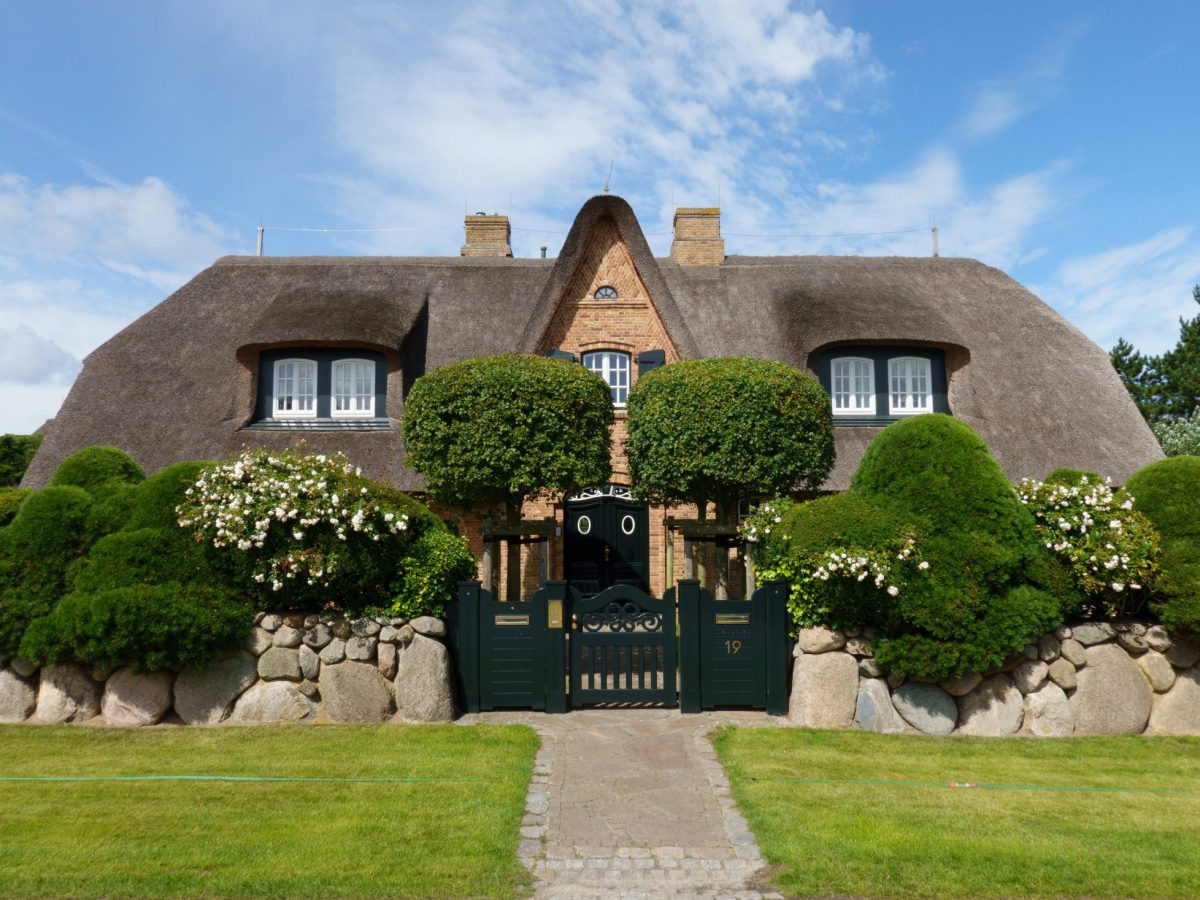 Ein Ferienhaus im Kampen auf Sylt, Symbolbild