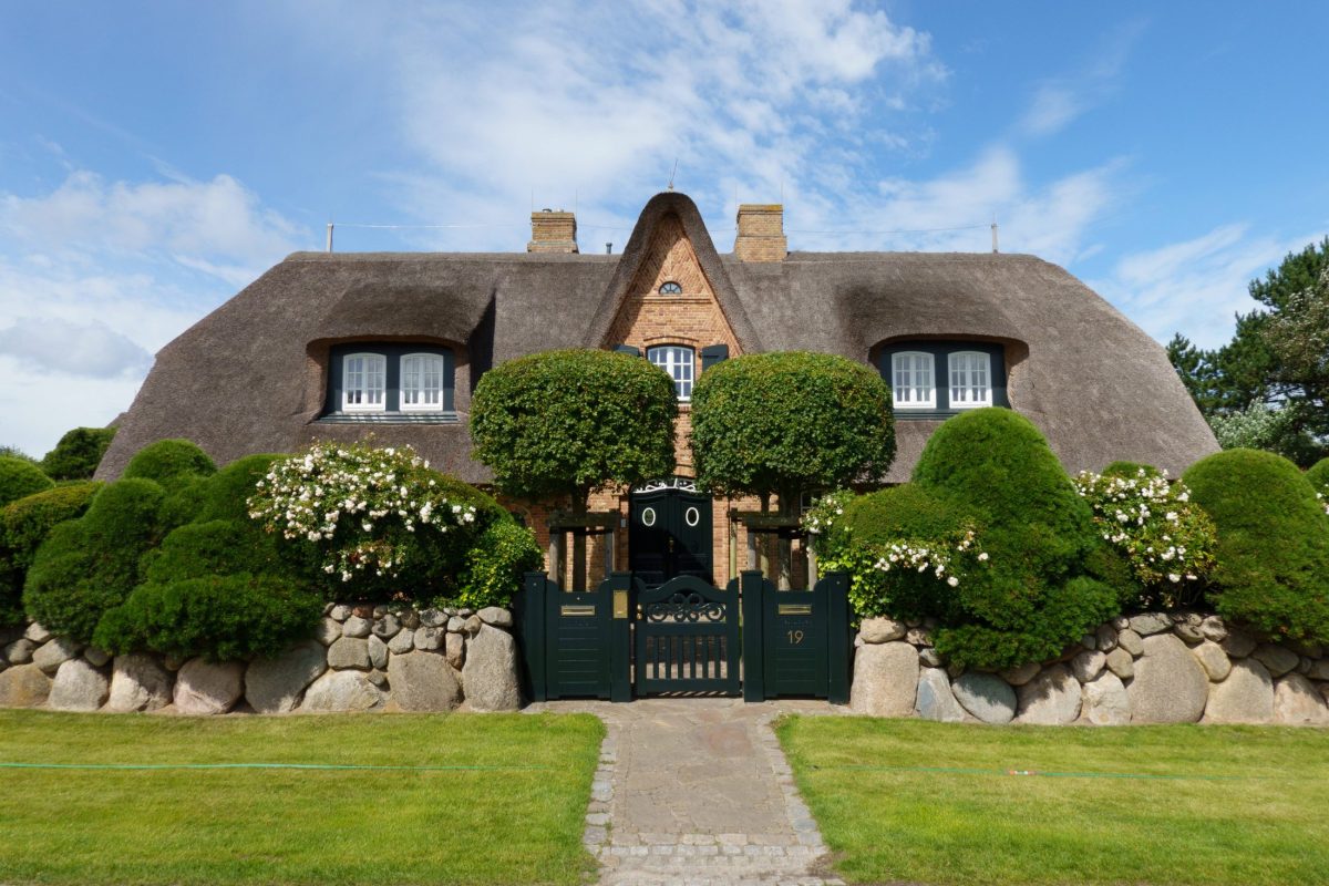 Ein Ferienhaus im Kampen auf Sylt, Symbolbild