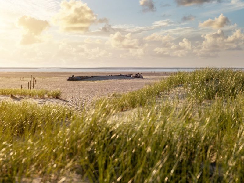 Der Strand auf Norderney.