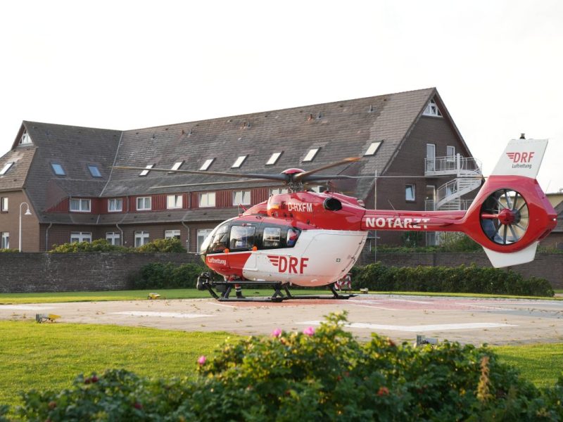 Das Krankenhaus auf Sylt.