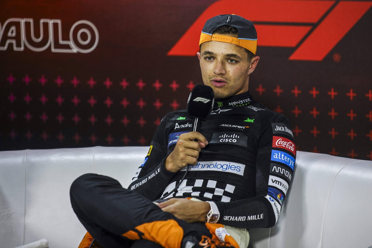 Lando Norris war der große Verlierer des Wochenendes in Brasilien. Der Formel-1-Star ließ seinem Frust letztlich freien Lauf.