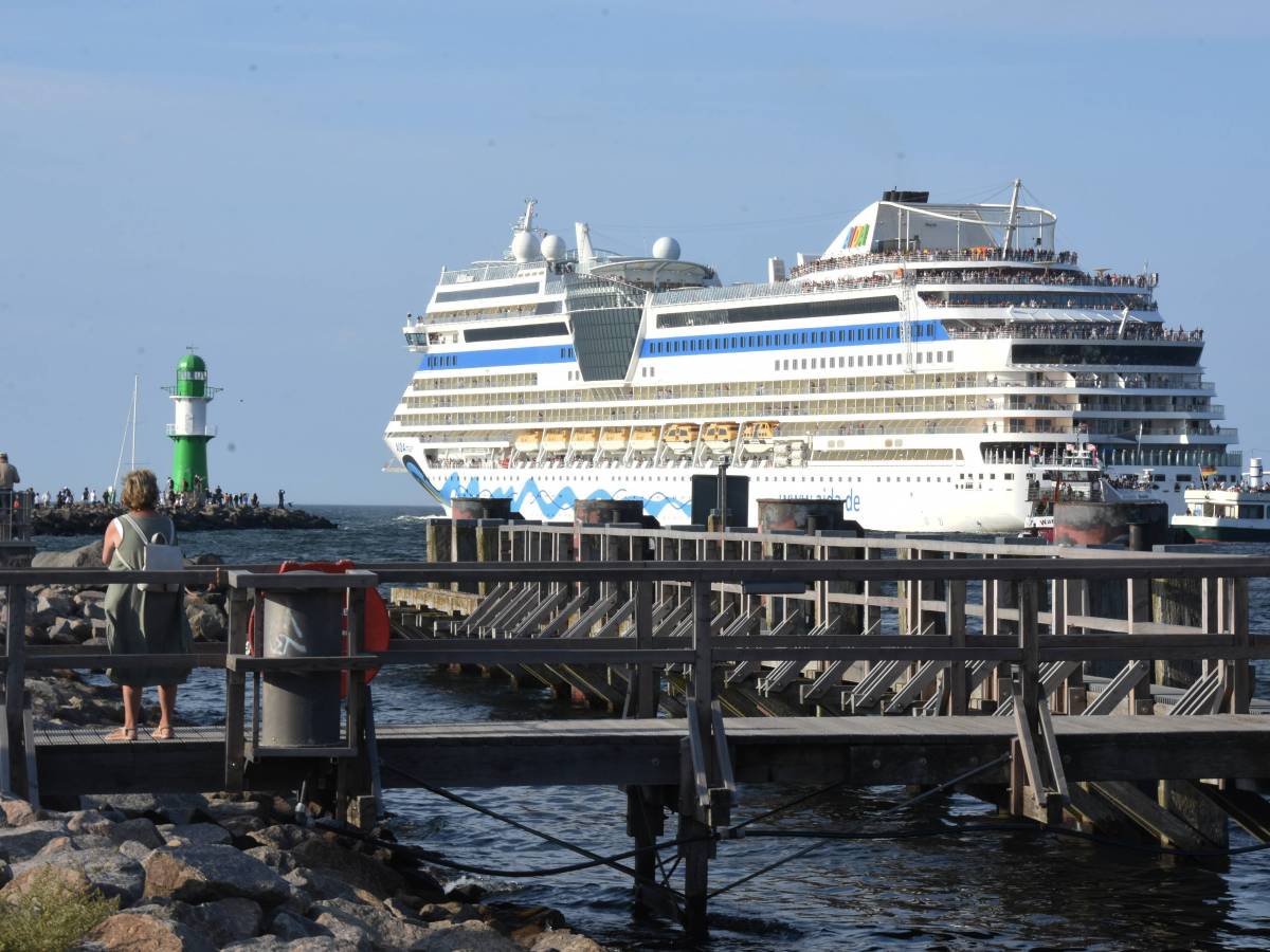 Aida: Schiff muss vor dem Hafen umkehren – Kapitän handelt sofort