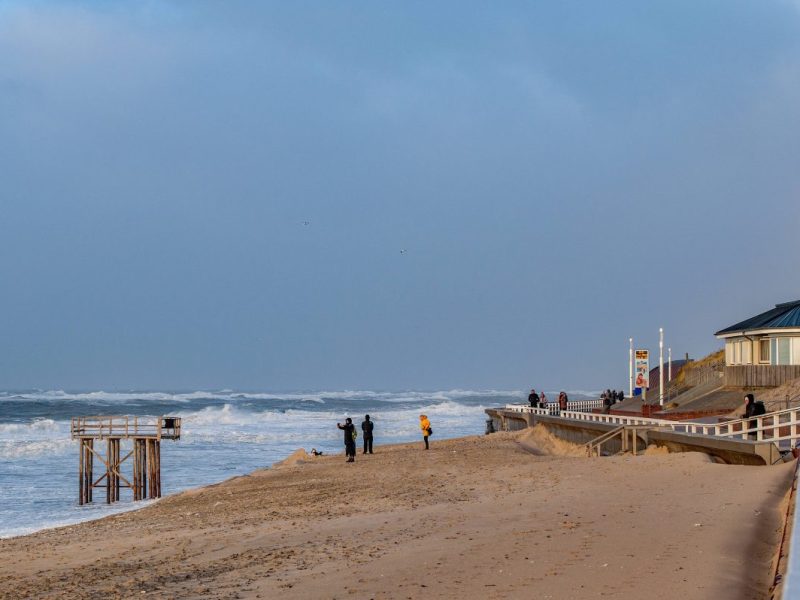 Sturm Tief SturmtiefJitka vor Sylt (