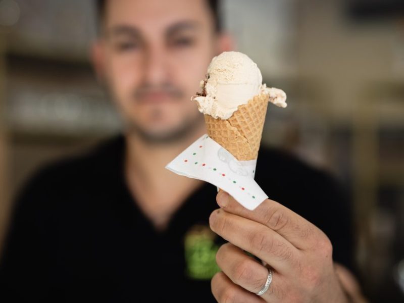 Ein Eis.