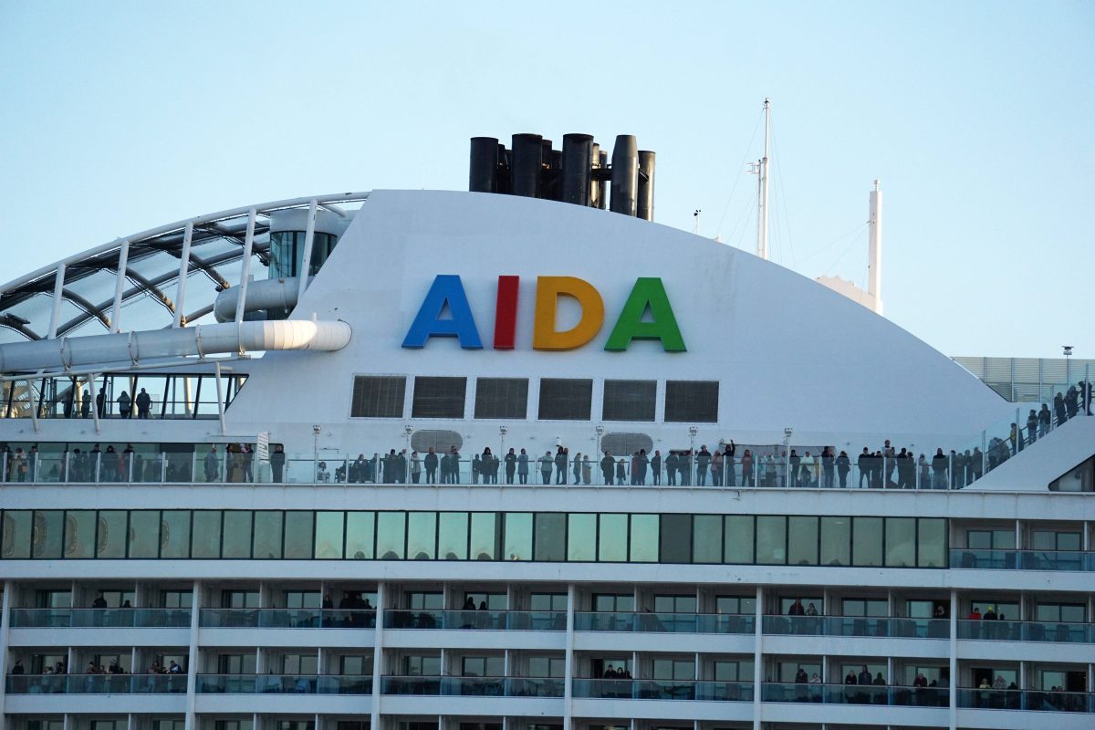 Ein Aida-Schiff.