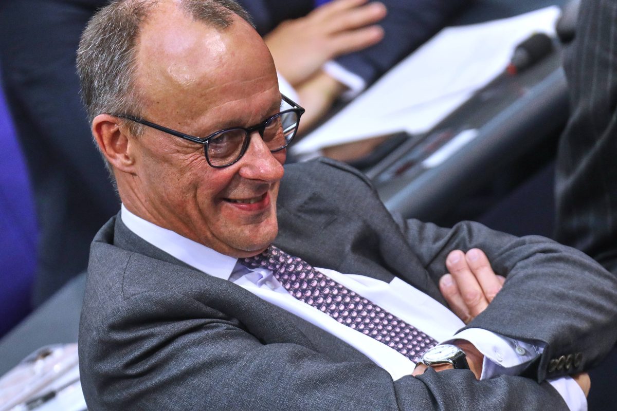 Friedrich Merz kann sich Ã¼ber die UnterstÃ¼tzung von zahlreichen GroÃŸspendern freuen.