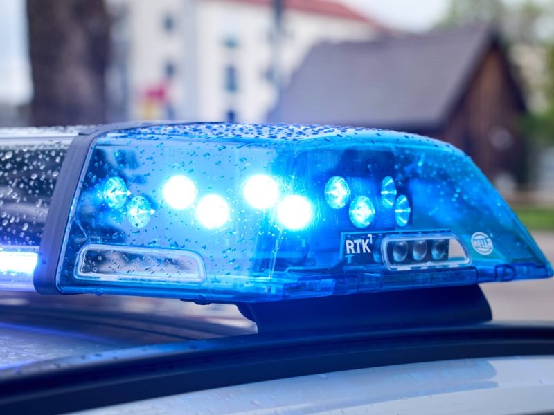 Ein Polizeilicht.