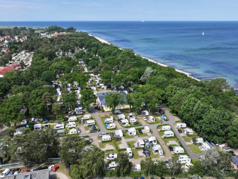 Der Campingpark Kühlungsborn.