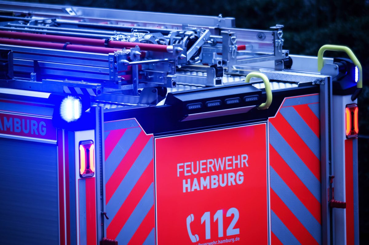 Die Feuerwehr Hamburg.