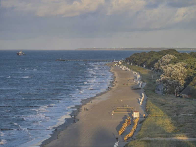 Der Strand von Kühlungsborn.