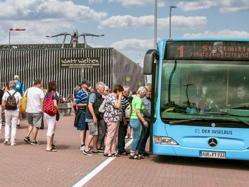 Inselbus auf Norderney von Insolvenz bedroht