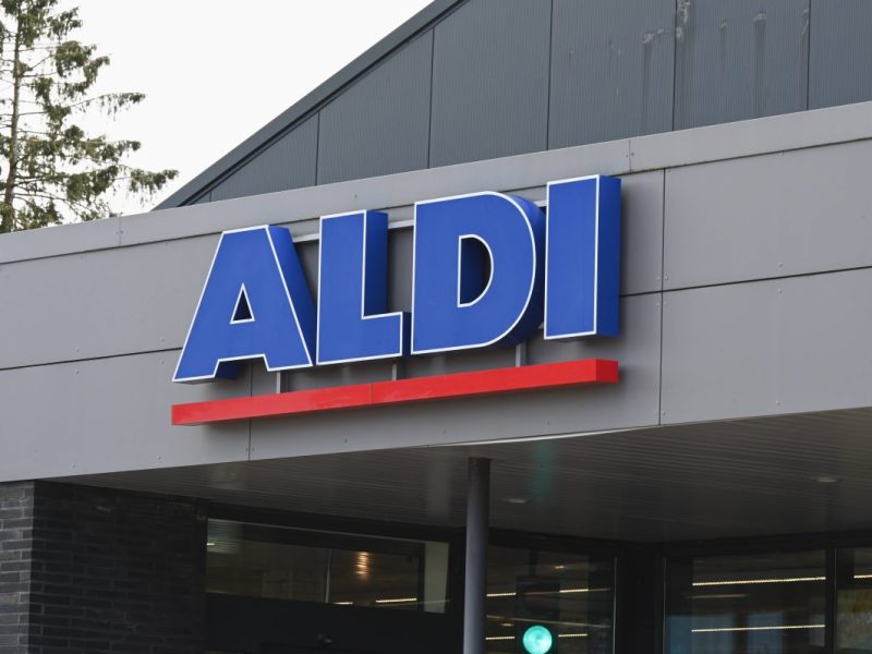 Eine Aldi-Filiale, Symbolbild