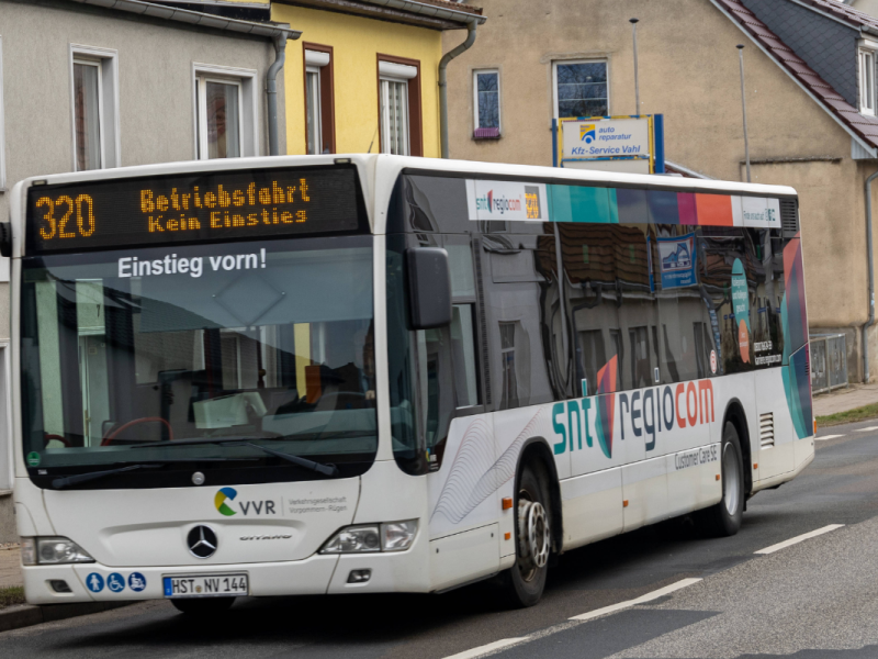 Busstreik an der Ostsee