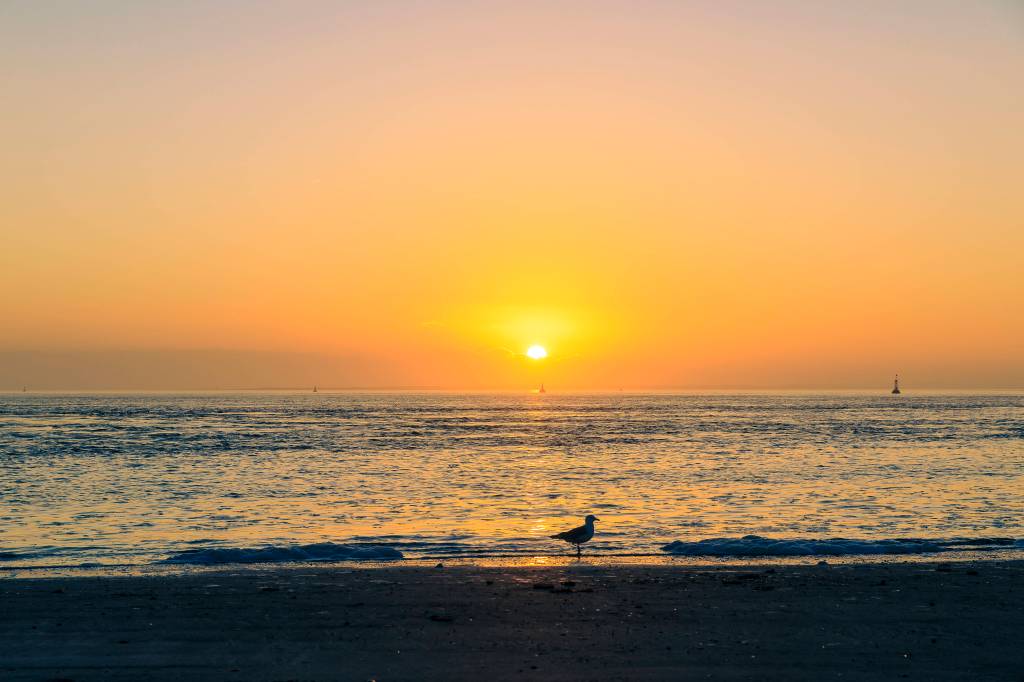 Sonnenuntergang am Strand