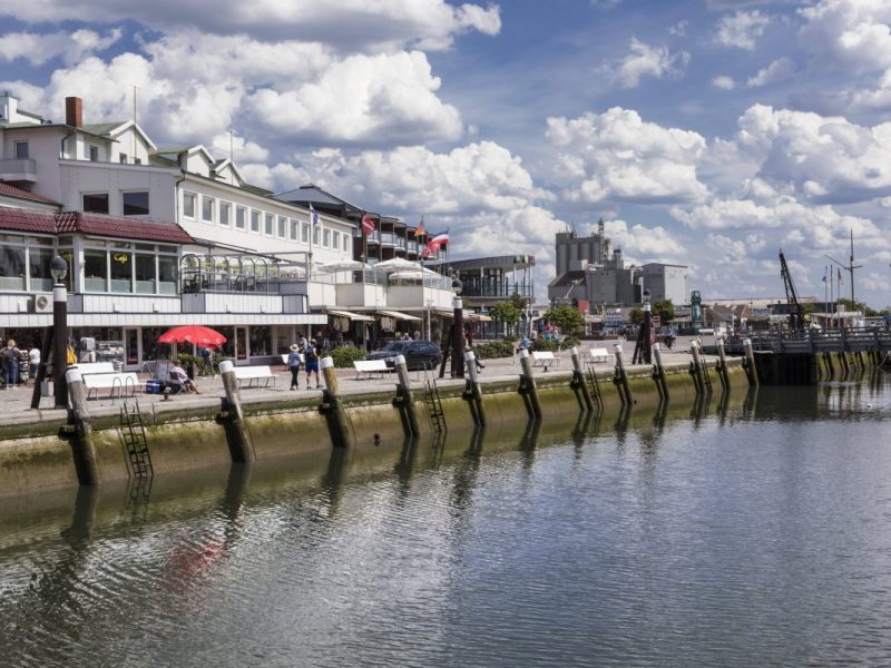 Der Hafen von Büsum.