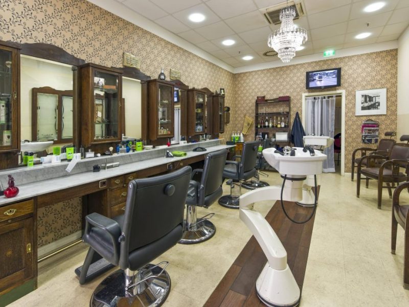 Ein Barbershop in Hamburg, Symbolbild