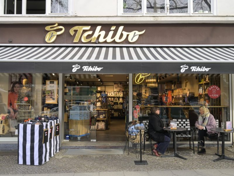 Eine Tchibo-Filiale.