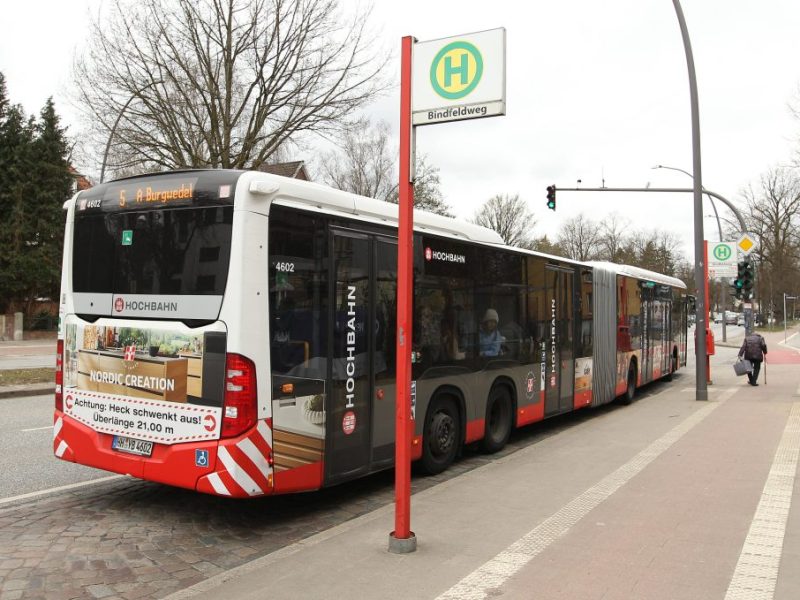 Ein Bus vom HVV.