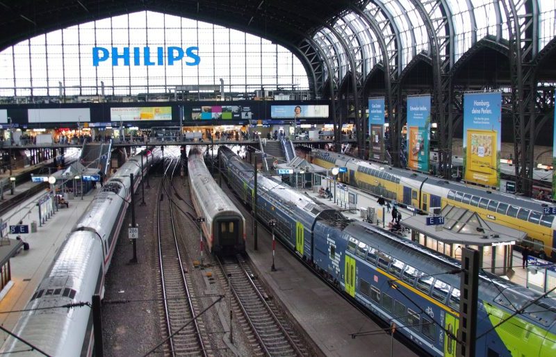 Hamburg Hauptbahnhof.