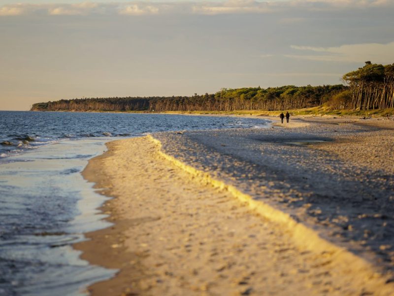 Ein Strand an der Ostsee (Symbolbild)