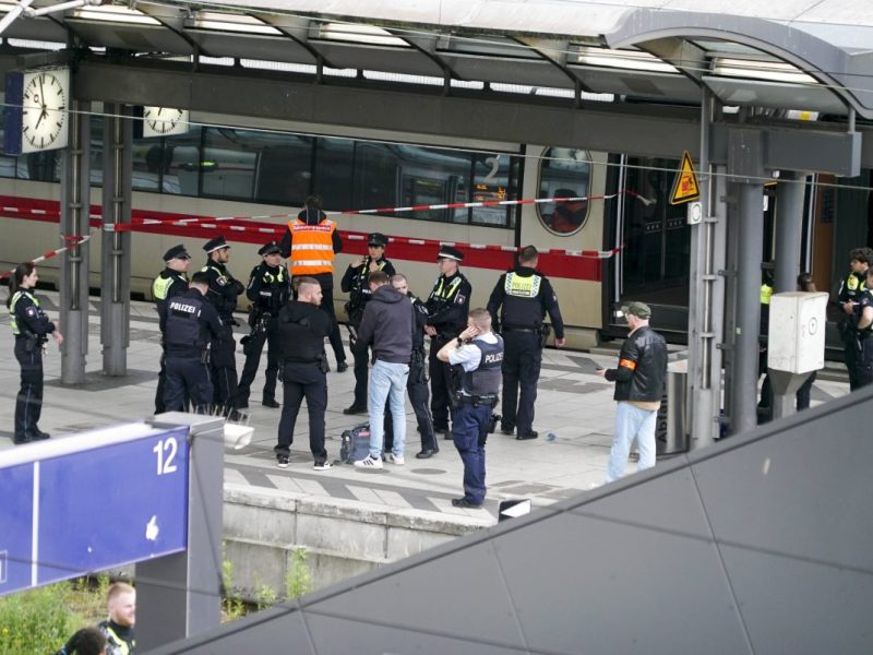 Messer-Attacke am Hauptbahnhof in Hamburg.