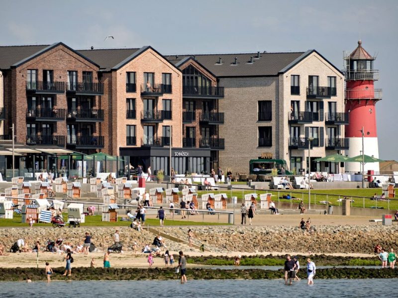 Büsum an der Nordsee.