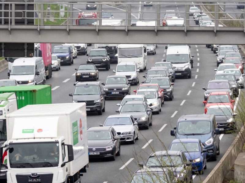 Stau in Hamburg (Symbolbild).