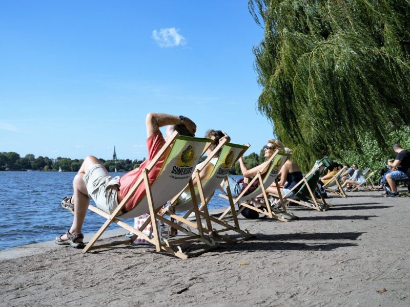 Das Wetter im Norden wird bald richtig heiß (Symbolbild)